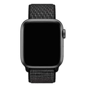 NWT Genuine Apple OEM Black Nike Sport Loop Watch Band 44MM